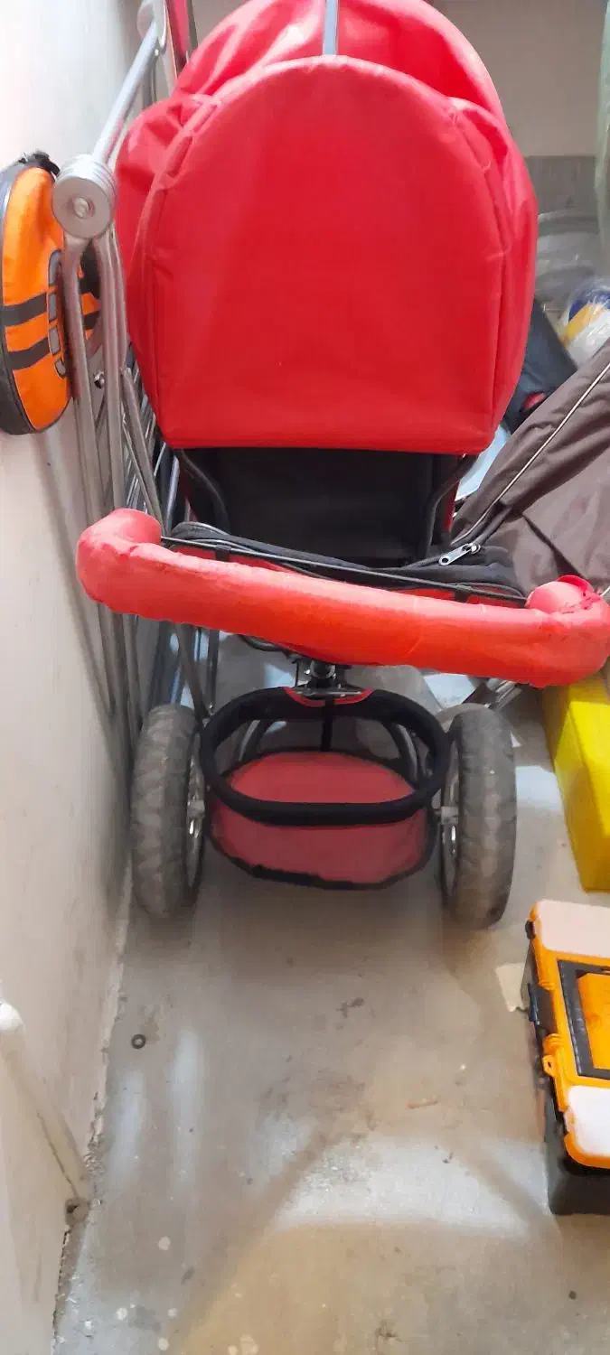 سه چرخه دسته دار برزنتی|دوچرخه، اسکیت، اسکوتر|کرج, شاهینویلا|دیوار