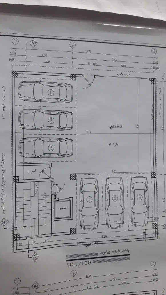 زمین ۱۷۲ متری ۲ نبش با پروانه ۳ طبقه روی پیلوت|فروش زمین و ملک کلنگی|قم, شهرک شهرداری|دیوار