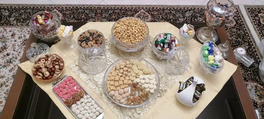 سرویس کریستال ترک خورشیدی کاملا نو  و 12 نفره|ظروف سرو و پذیرایی|تهران, مجیدیه|دیوار