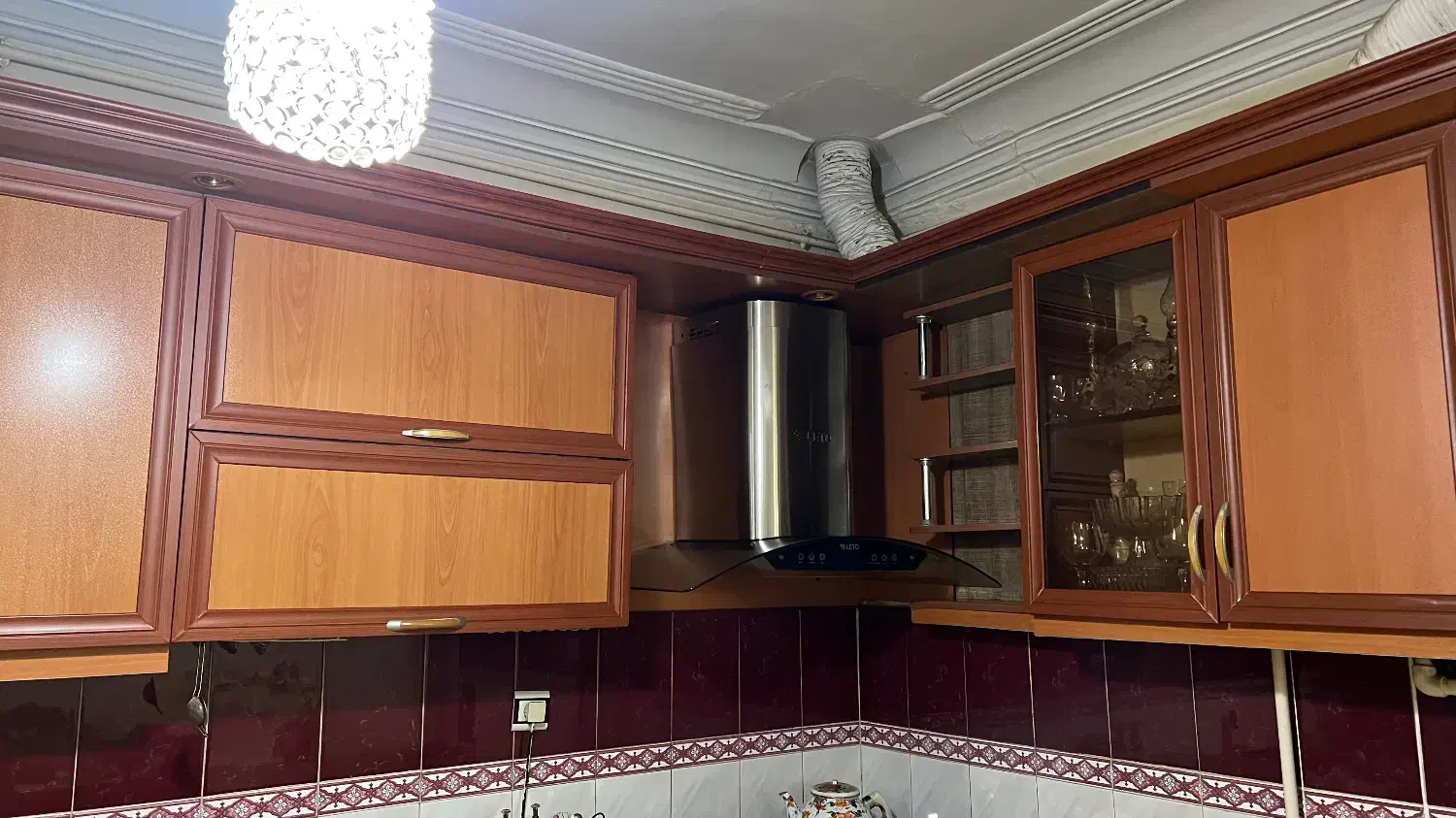 کابینت ام دی اف|آب‌چکان و نظم‌دهنده ظروف|رشت, اسماعیل آباد|دیوار