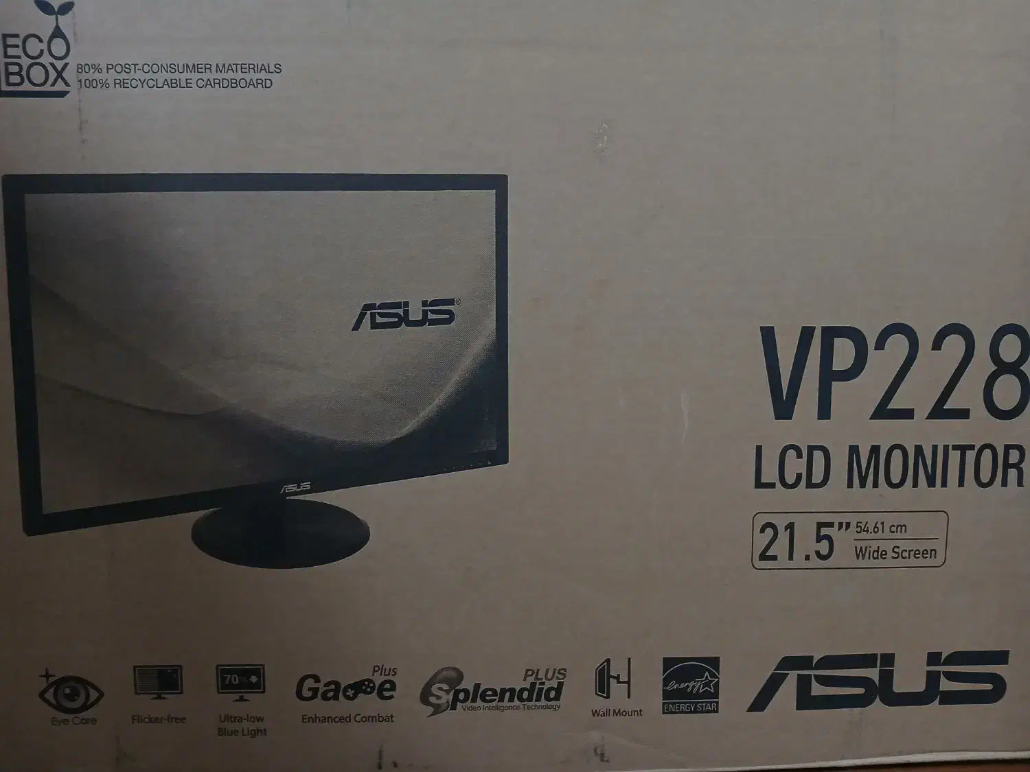 مانیتور گیمینگ ایسوس VP228HE|قطعات و لوازم جانبی رایانه|زنجان, |دیوار