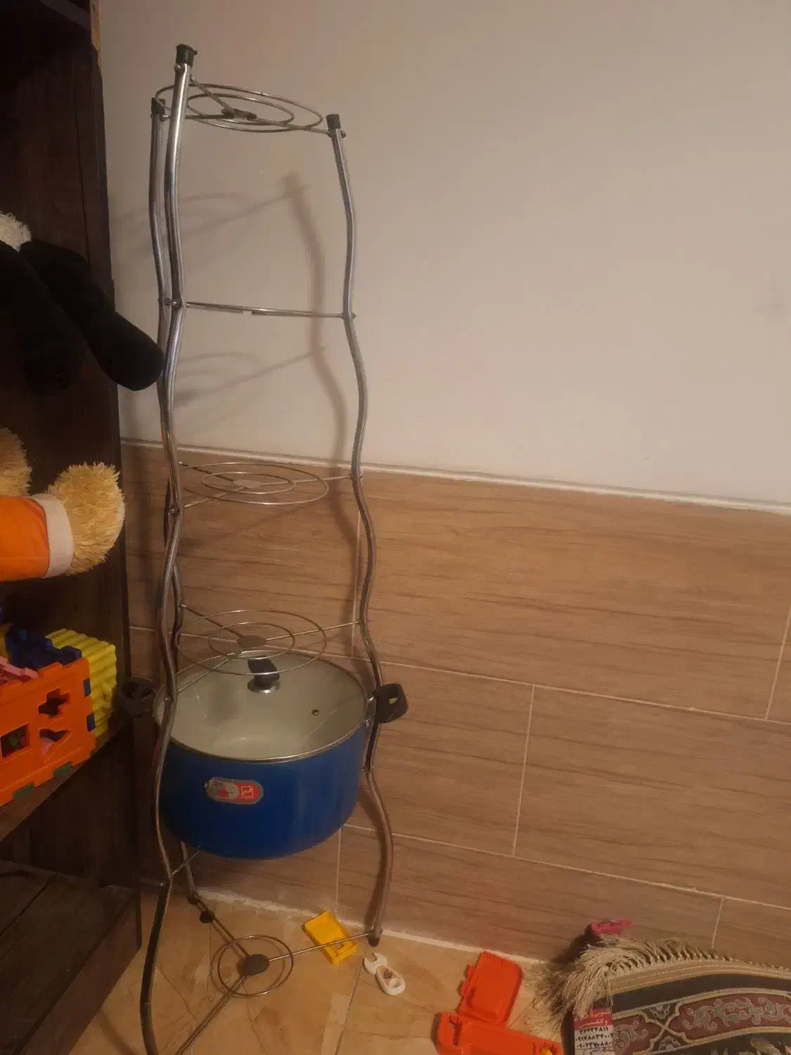 استندقابلمه|آب‌چکان و نظم‌دهنده ظروف|شیراز, جوادیه|دیوار