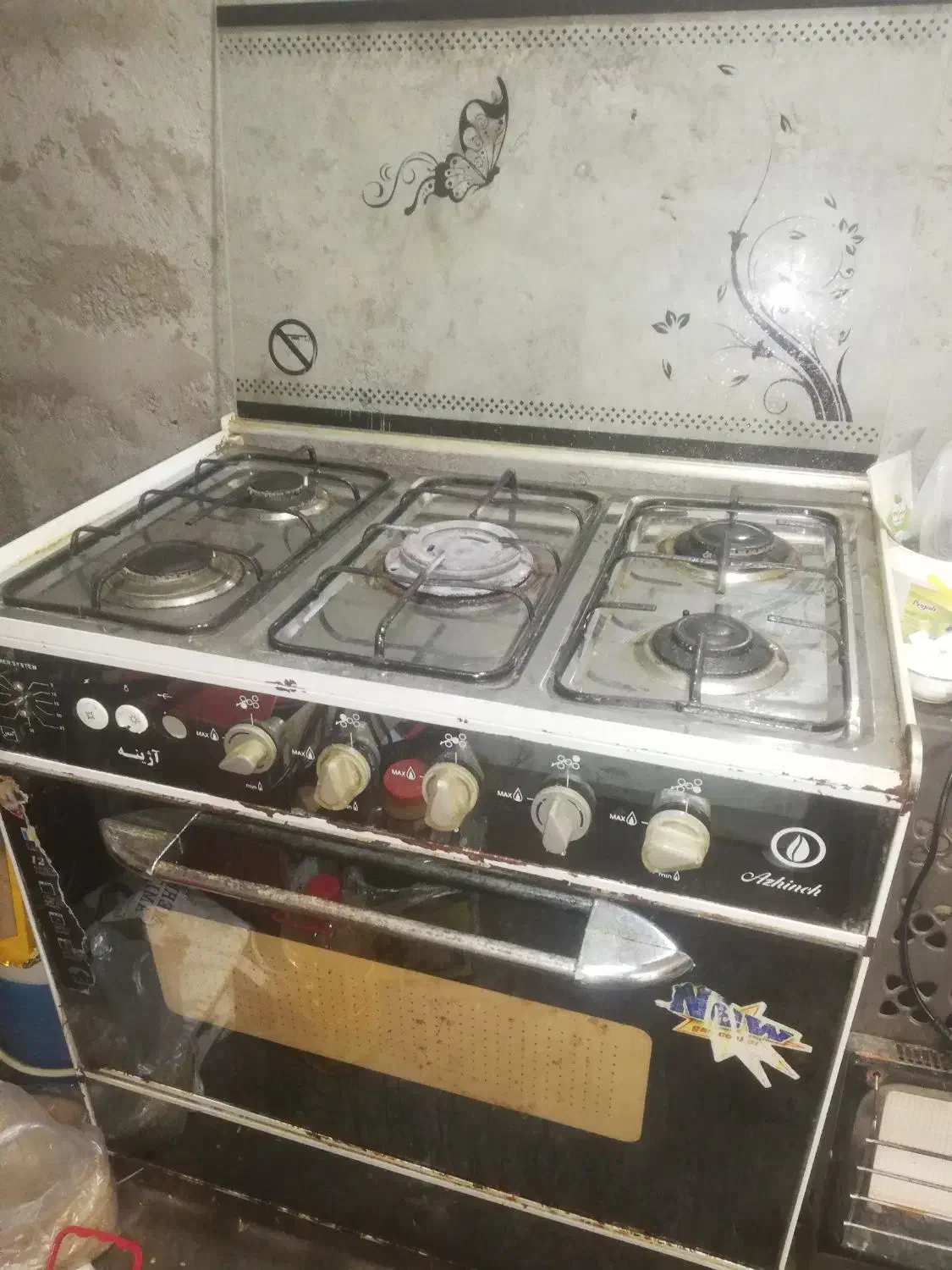گاز پنج شعله سالم|اجاق گاز و لوازم برقی پختوپز|شوشتر, |دیوار