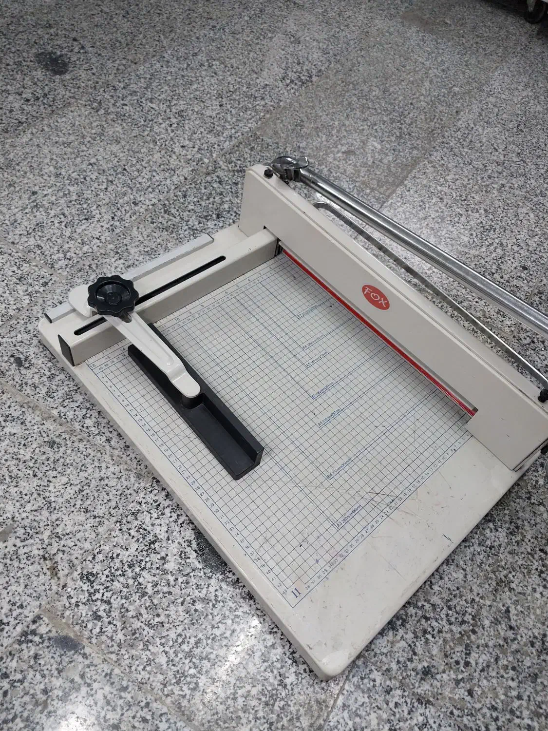 برش دستی دستگاه گیوتین کاغذ کاتر کتاب fox|لوازم التحریر|تهران, چیتگر جنوبی|دیوار