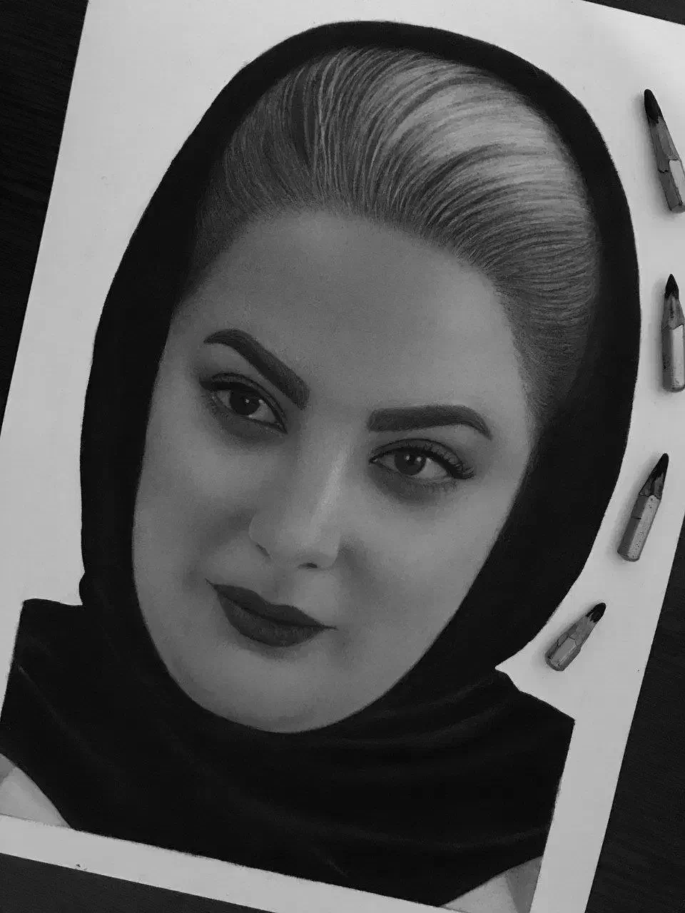 طراحی چهره سیاهقلم هدیه ای ماندگار...|تابلو، نقاشی، عکس|تهران, تجریش|دیوار