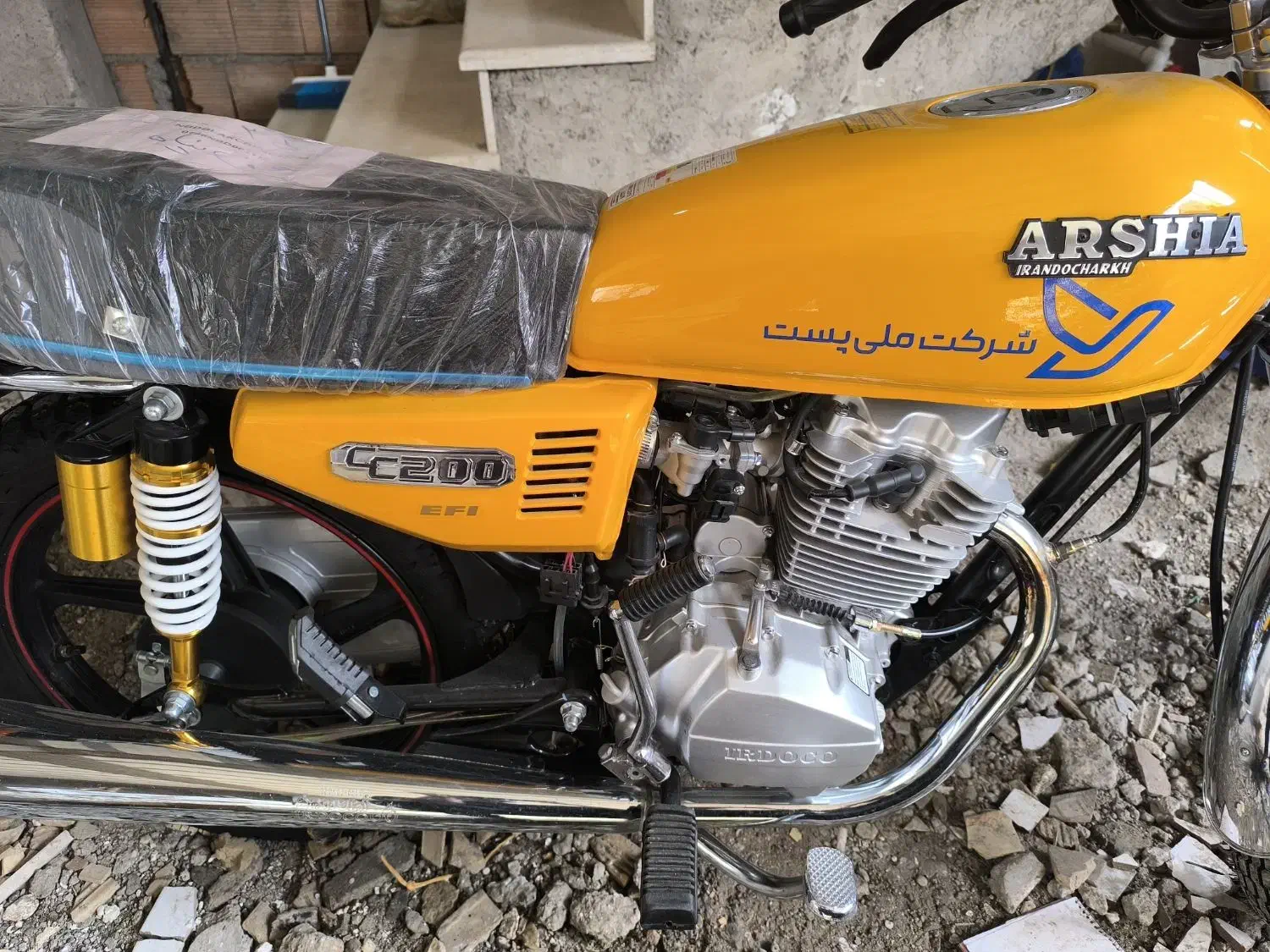 موتور هوندا ۲۰۰ خشک|موتورسیکلت|رشت, شهرک شهید مفتح|دیوار