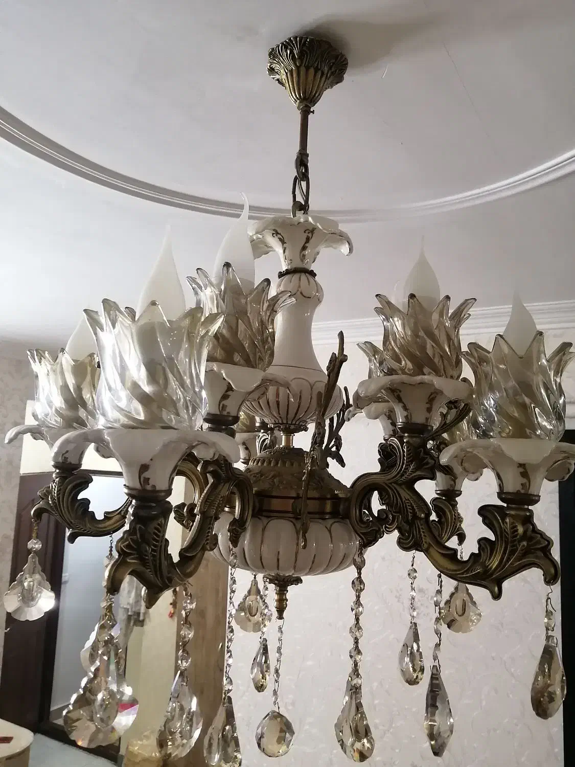 لوستر|لوستر و چراغ آویز|مرند, |دیوار