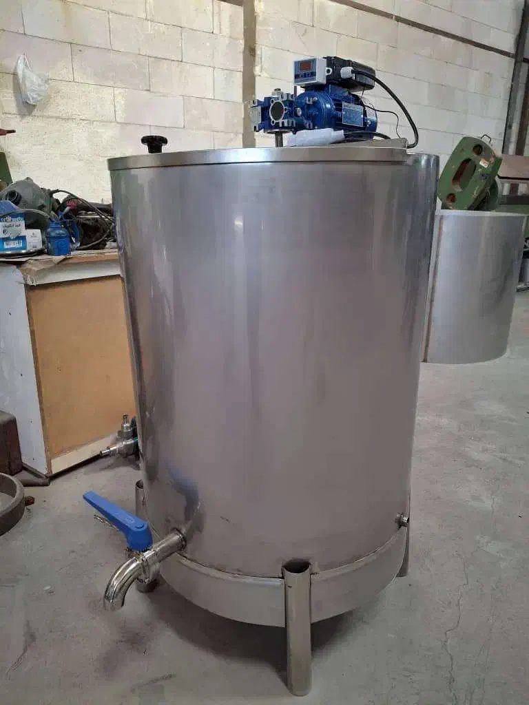 پاتیل/پاتیل پخت شیر/پروسس تانک/شیرجوش/دوجداره|ماشین‌آلات صنعتی|ساری, |دیوار