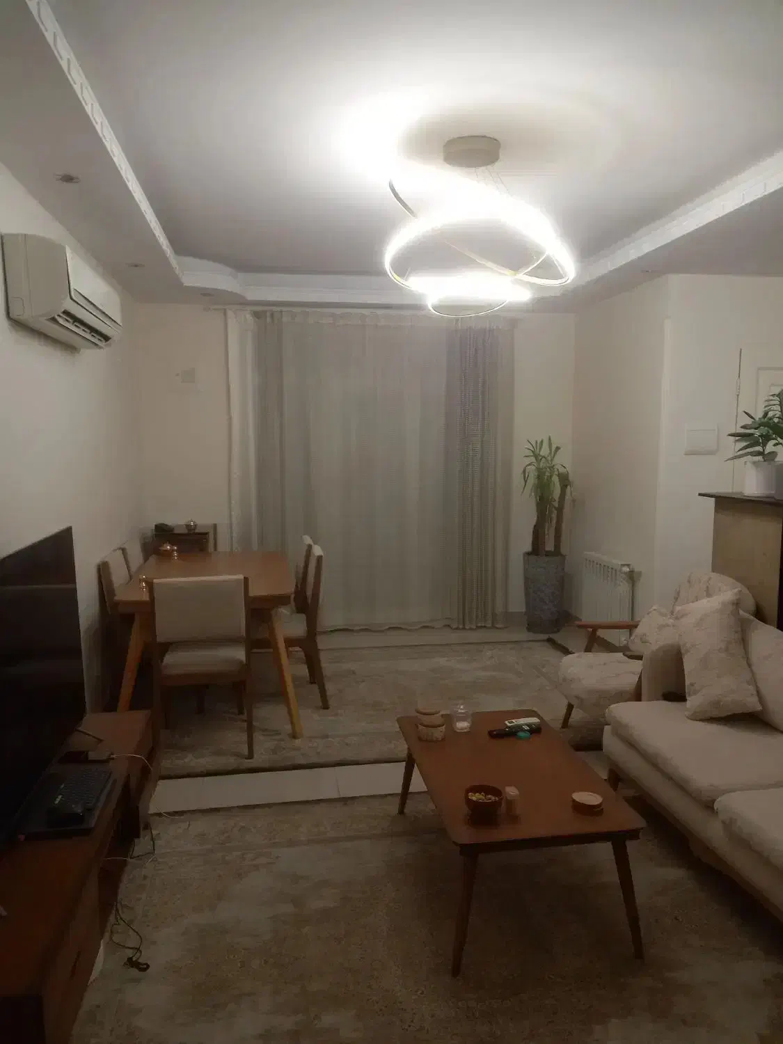 ۷۰ متر سالن پرده خور فول بازسازی