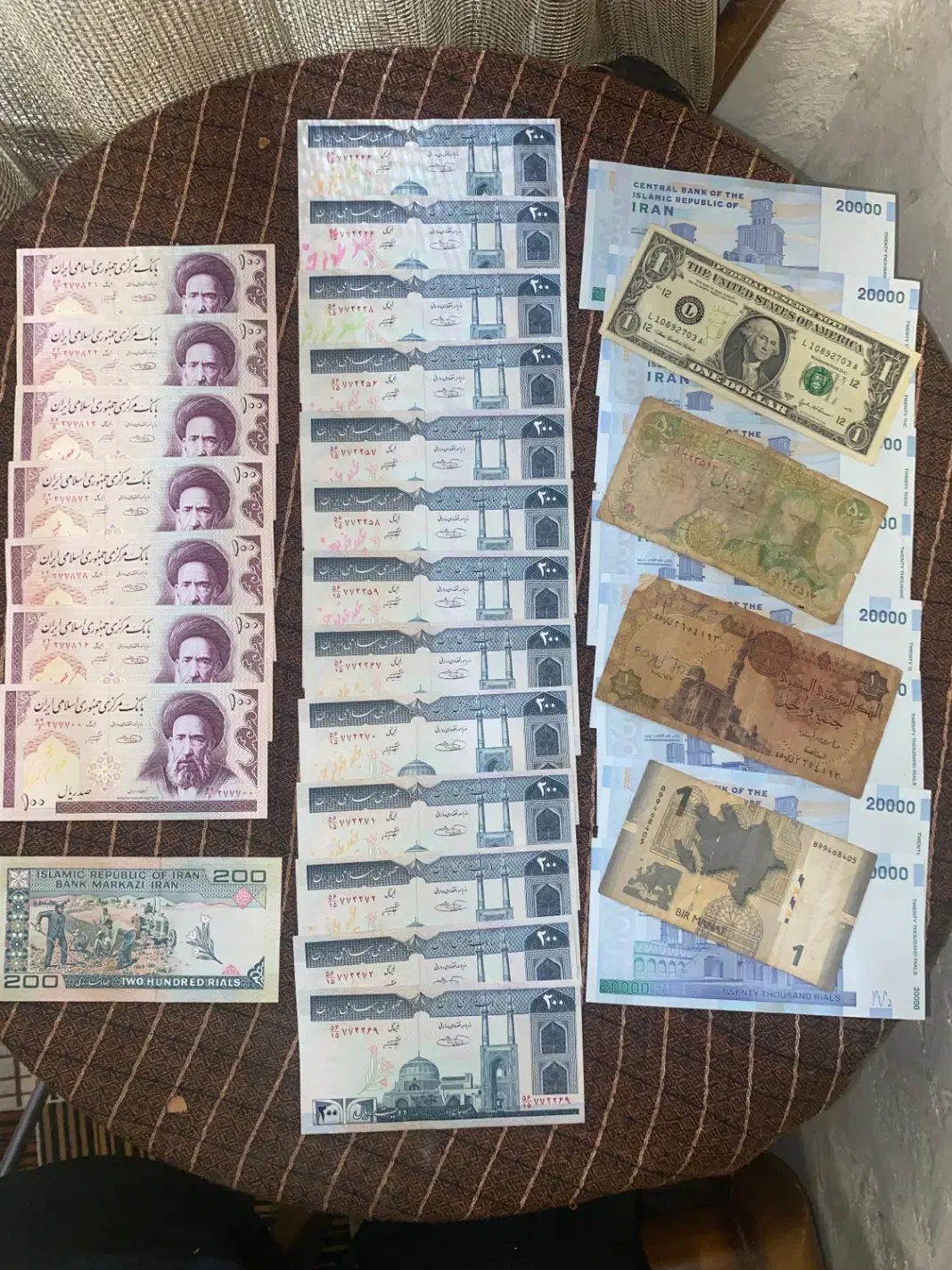 اسکناس قدیمی|کلکسیون سکه، تمبر، اسکناس|رشت, منظریه|دیوار