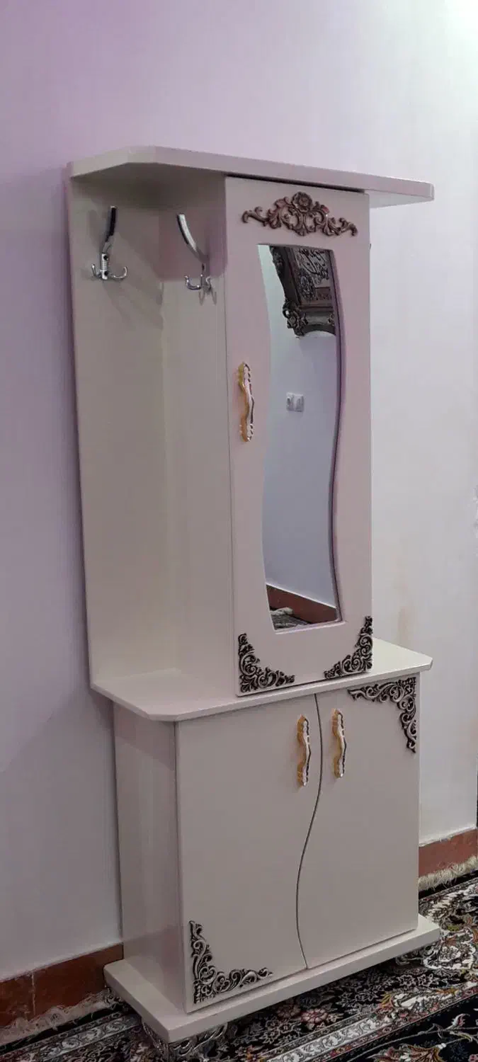 جا کفشی.میز آرایش و دراور.ناهار خوری ۴ نفره|جاکفشی، کمد، دراور|رباطکریم, رباطکریم|دیوار