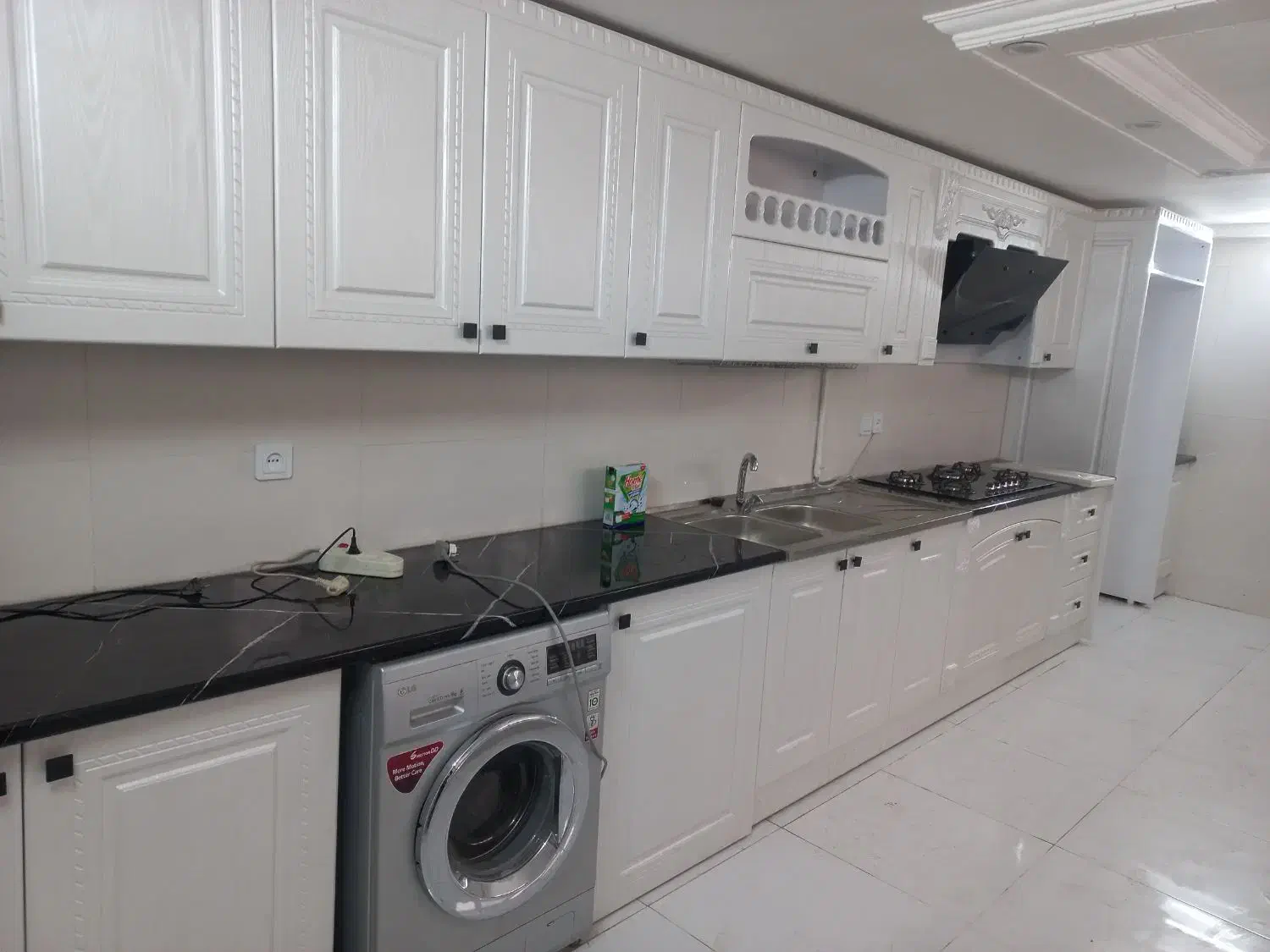 کابینت ممبران آماده  سفید صدفی کد۸۸|مصالح و تجهیزات ساختمان|قم, زاد|دیوار