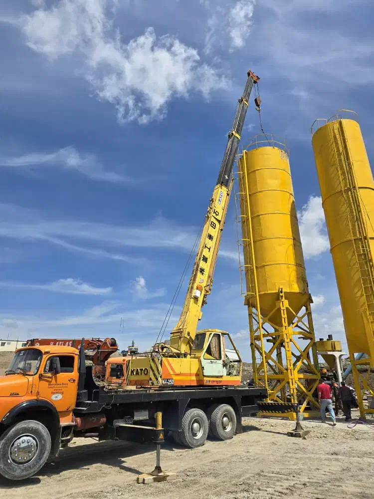 اجاره جرثقیل ۲۵ تن دکل بلند با جیم|خدمات حمل و نقل|تهران, وردآورد|دیوار