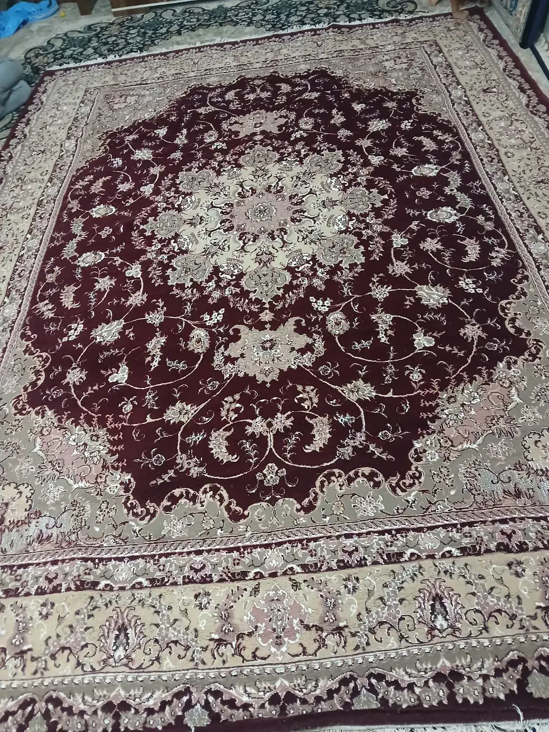 قالی|فرش|تربت جام, معدآباد|دیوار