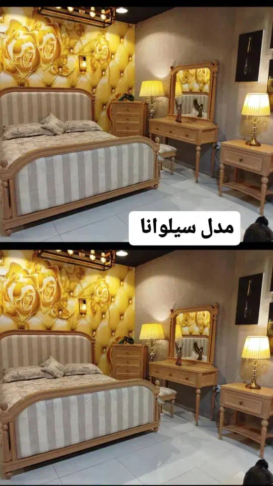 سرویس خواب مناسب میخوای بیا اینجا مدل لاریسا|تخت و سرویس خواب|گلپایگان, |دیوار