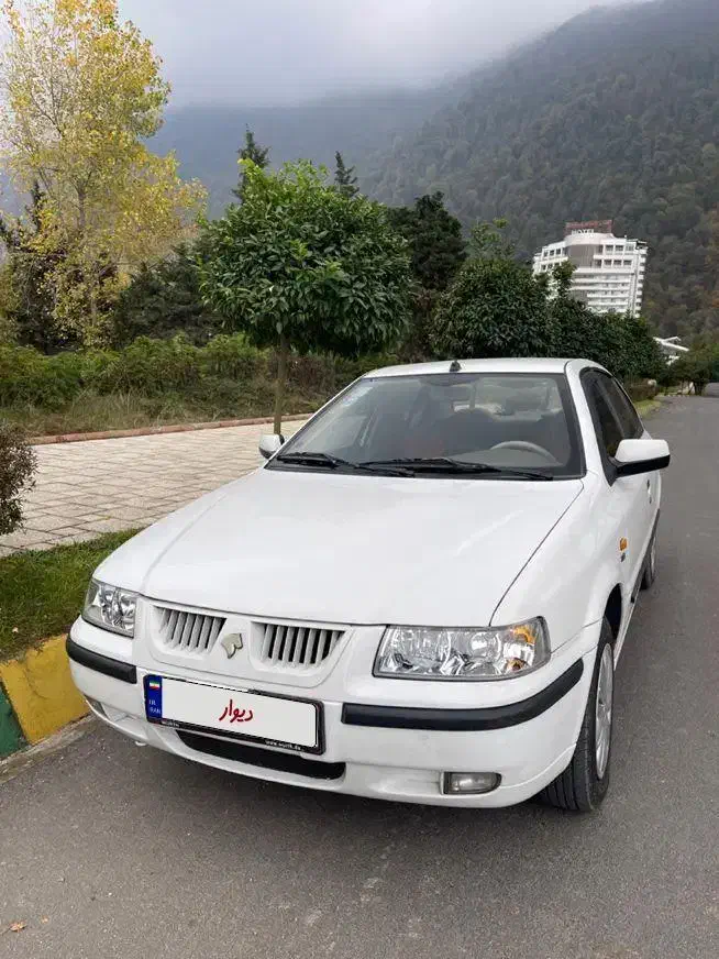 سمند lxمدل ۹۳‌دوبرگ‌سند بی رنگ کم کار واقعی|خودرو سواری و وانت|چالوس, |دیوار