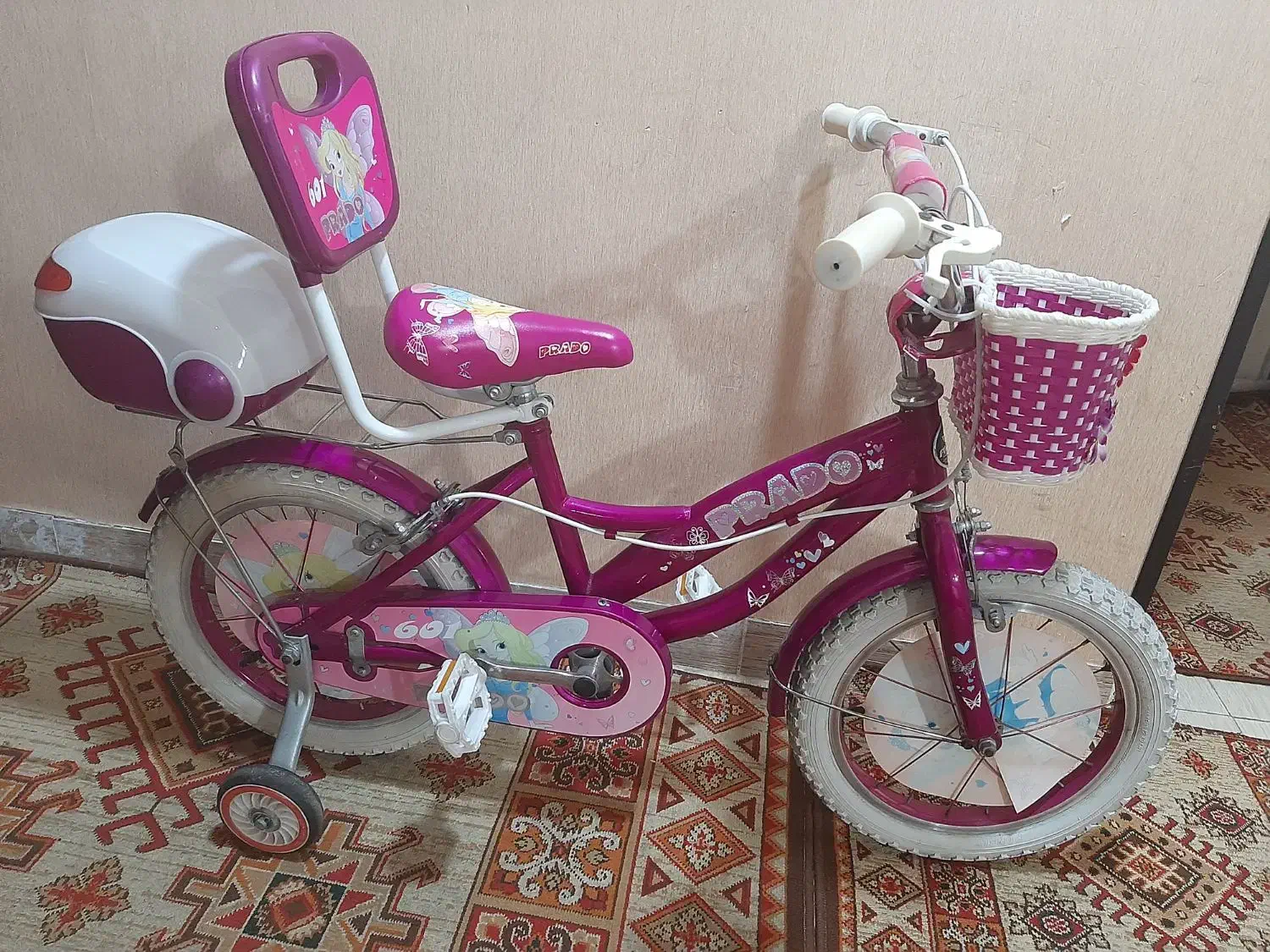 دوچرخه ۱۶ سرخ آبی در حد نو|دوچرخه، اسکیت، اسکوتر|رشت, کوی مهر|دیوار