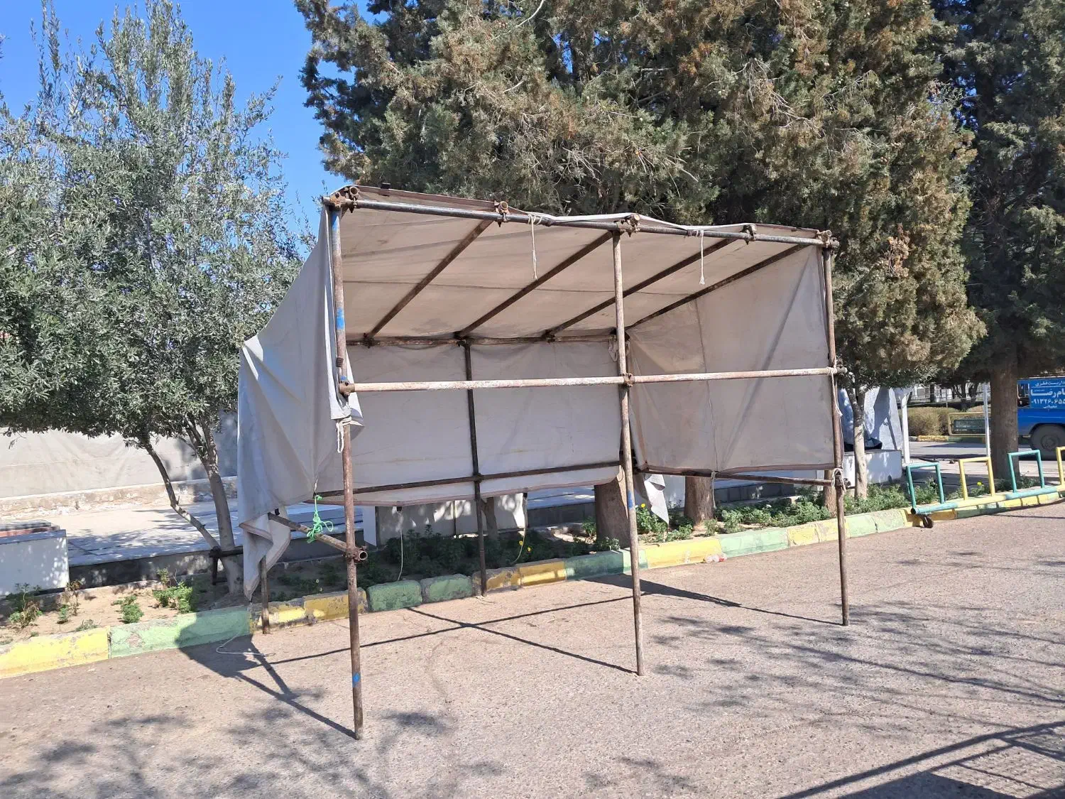 اجاره چادر،نصب چادر برزنتی، کانتینری چادر اجاره ای|خدمات پذیرایی، مراسم|تهران, امام حسین|دیوار