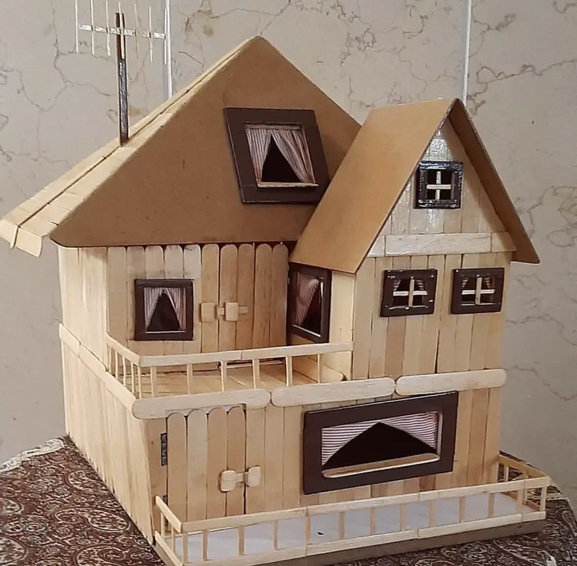 خانه چوبی|صنایع دستی و سایر لوازم تزئینی|یزد, |دیوار