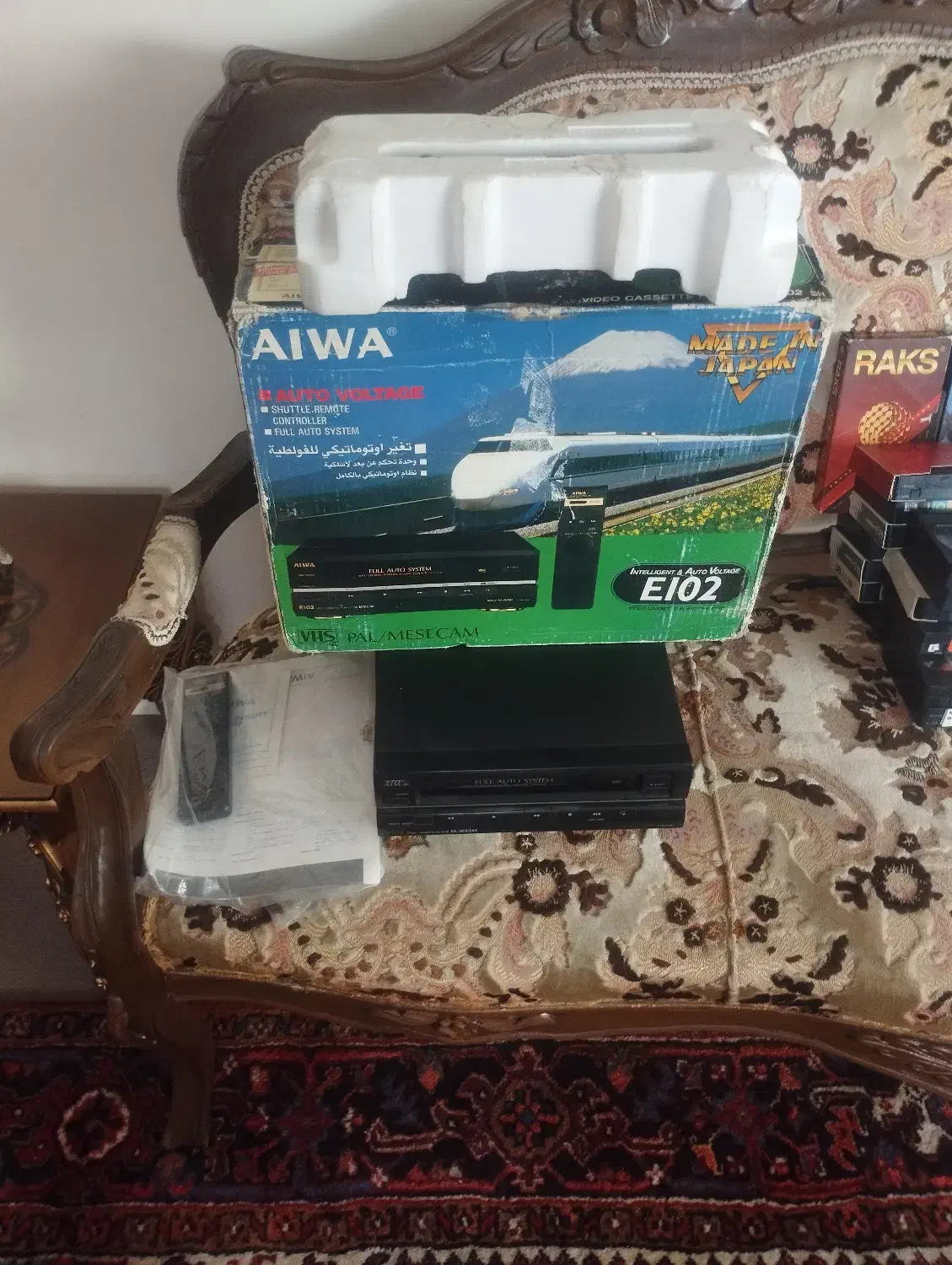 ویدیو قدیمی آیوا ونوار جم کن|پخش‌کننده DVD و ویدیو|تبریز, |دیوار