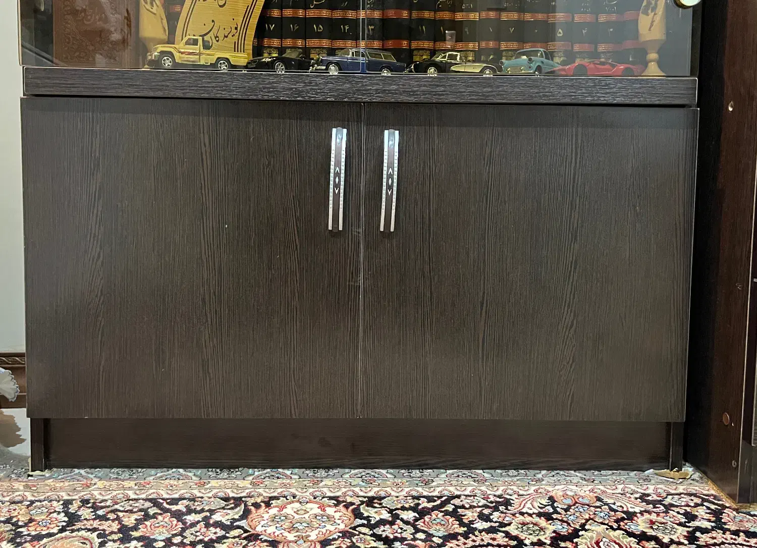 کتابخانه بدون خط و خش درحد نو|کتابخانه، شلف، قفسههای دیواری|تهران, والفجر (افسریه)|دیوار