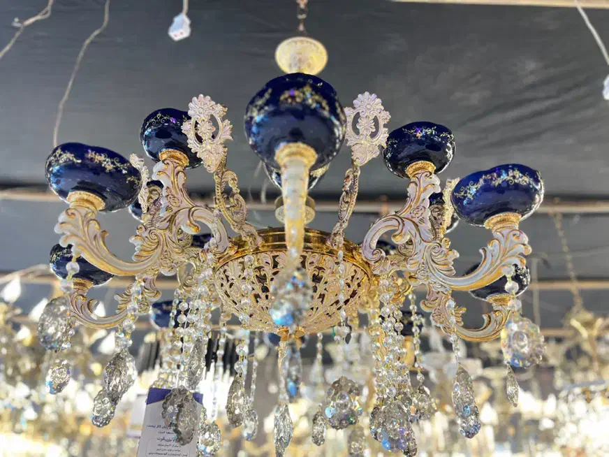 لوستر فول سرامیک تولیدی|لوستر و چراغ آویز|اصفهان, بوستان ناژوان|دیوار