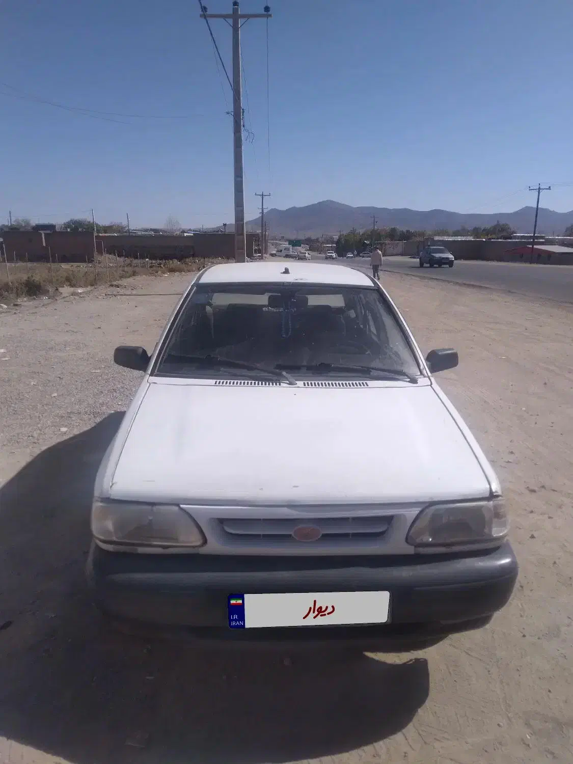 پراید صبامدل ۸۶رنگ سفید|خودرو سواری و وانت|بافت, |دیوار