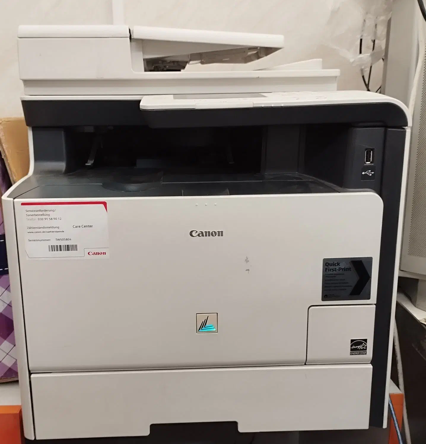 پرینتر رنگی canon|پرینتر، اسکنر، کپی، فکس|اراک, |دیوار