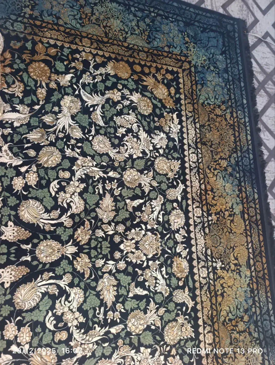 قالی نو ۱۲ متره|فرش|سمنان, |دیوار