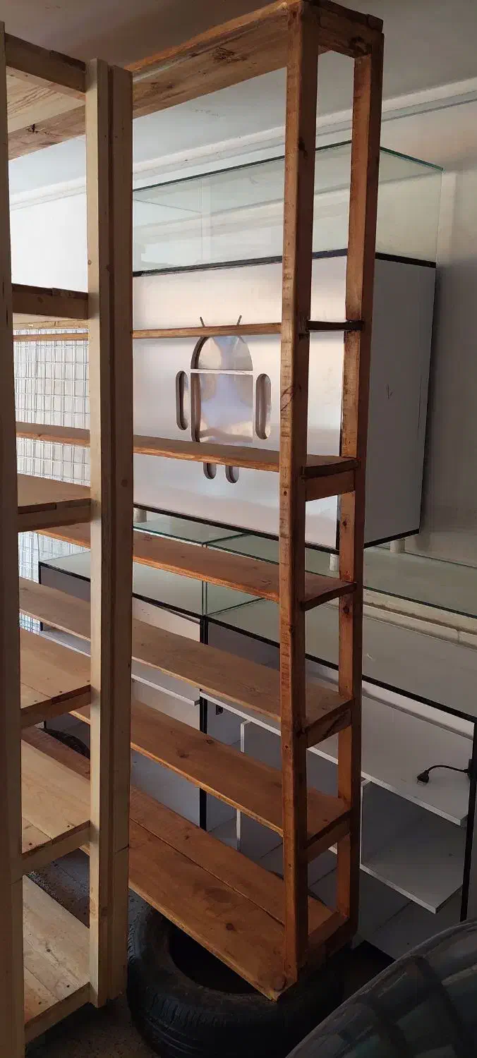 ویترین mdf و دکور چوبی زیر قیمت تولیدی|بوفه، ویترین، کنسول|شیراز, ترمینال باربری|دیوار