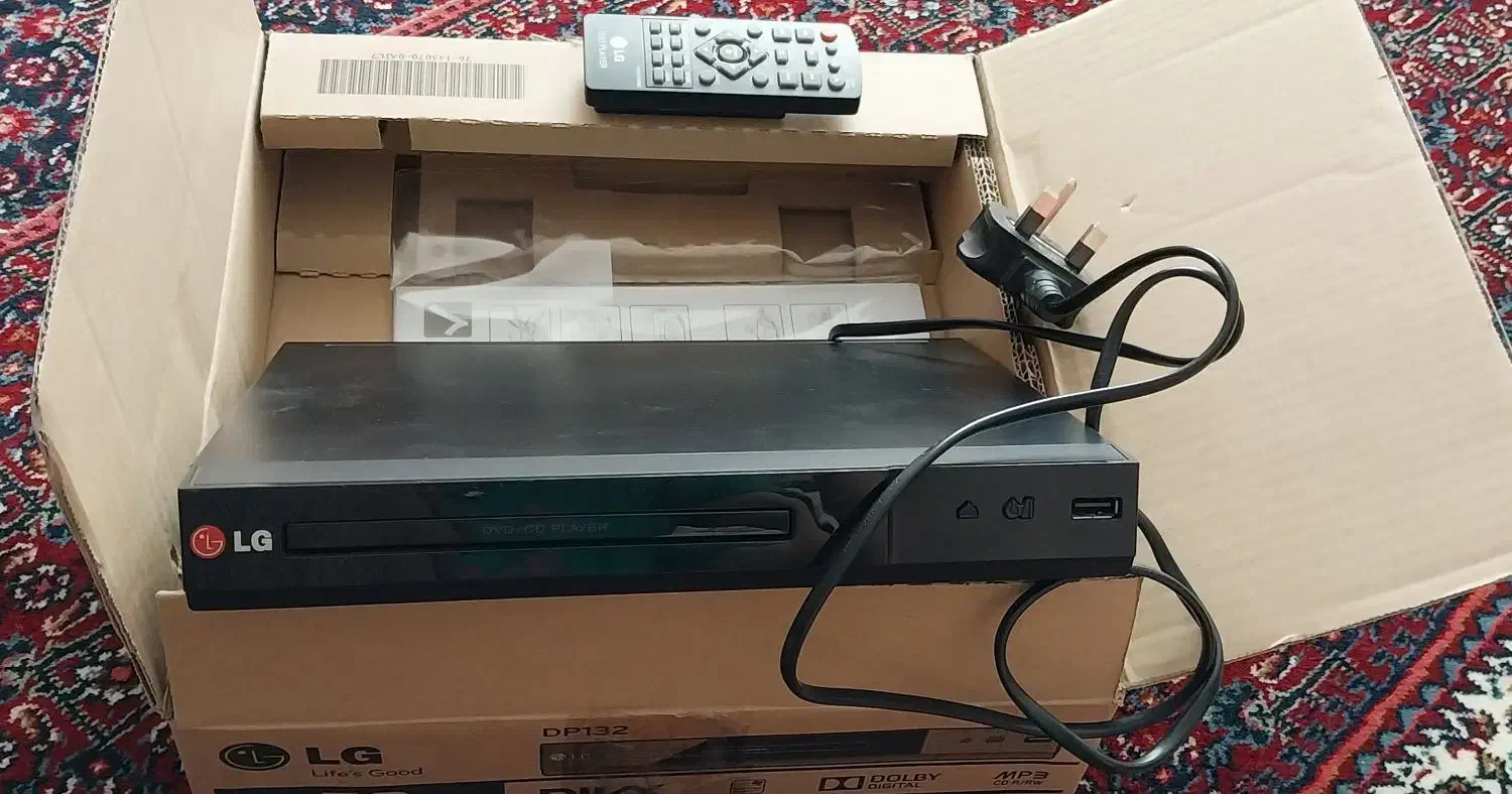 دستگاه دی وی دی ال‌جی|پخش‌کننده DVD و ویدیو|زنجان, |دیوار