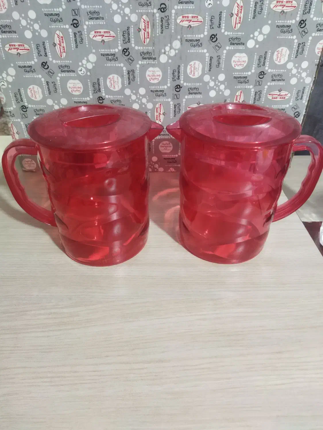 پارچ آب خوری|ظروف نگهدارنده، پلاستیکی، یک‌بارمصرف|اصفهان, ابر|دیوار