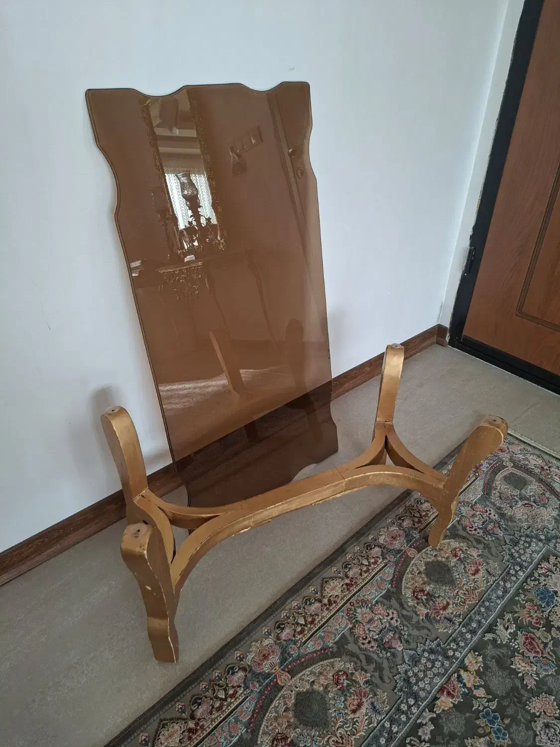 شیشه میز جلو مبلی|مبلمان خانگی و میز عسلی|الوند, |دیوار