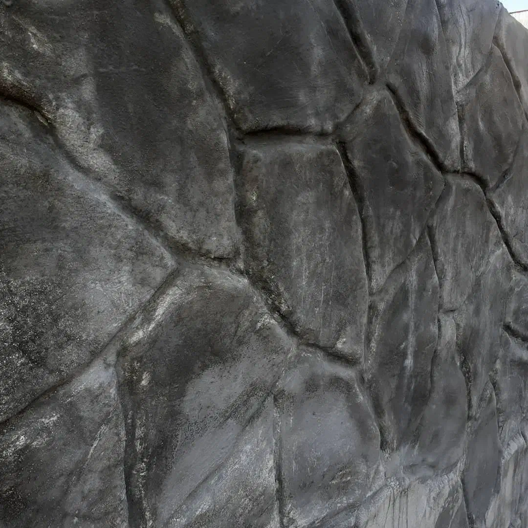 سیمانکاری طرح سنگ تنه درخت|خدمات پیشه و مهارت|املش, |دیوار