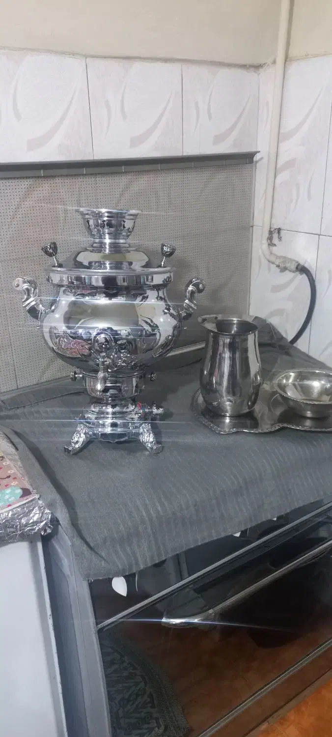 سماور گازی ۸ لیتری دریا|سماور، چایساز، قهوهساز|ملایر, |دیوار