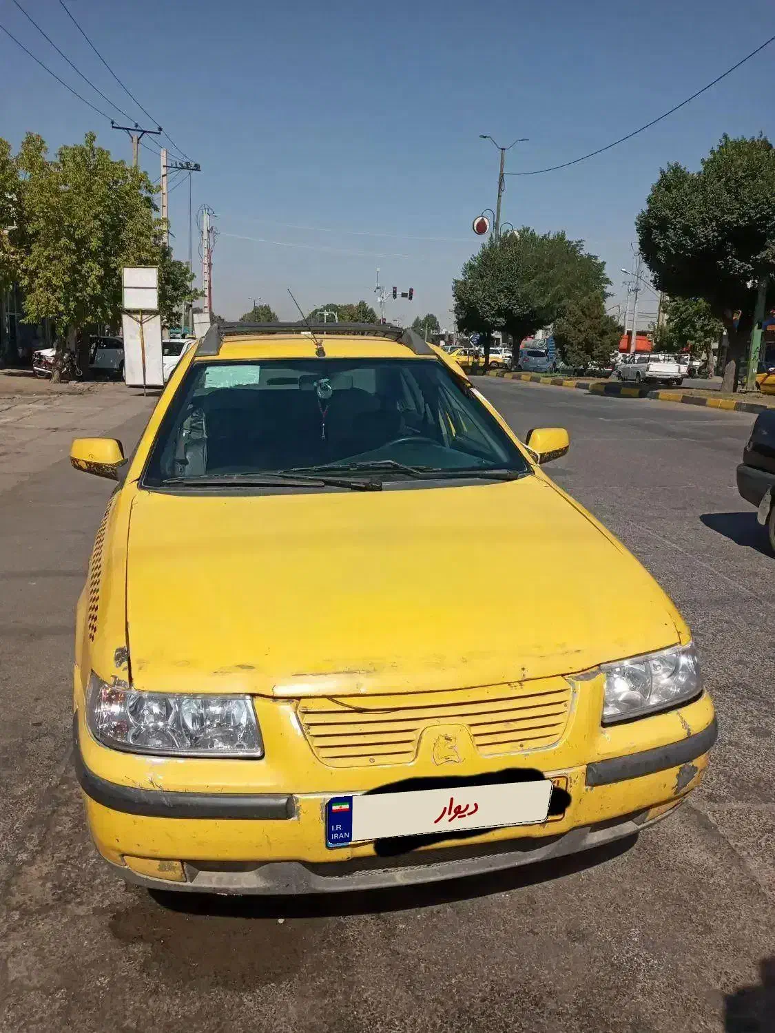 تاکسی سمند|خودرو سواری و وانت|ملایر, |دیوار