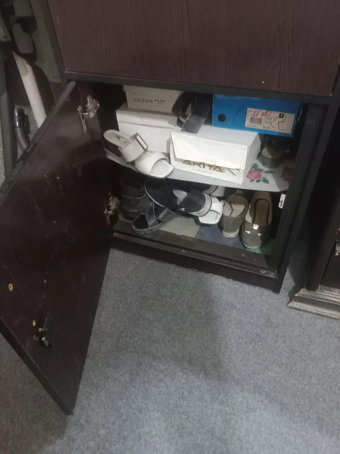 دوتا کمد یخچالی بادلاور|جاکفشی، کمد، دراور|مشهد, خواجه ربیع|دیوار