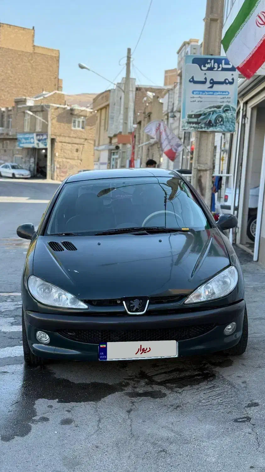 ۲۰۶ مدل ۸۱ تیپ ۲|خودرو سواری و وانت|مهاباد (آذربایجان غربی), |دیوار