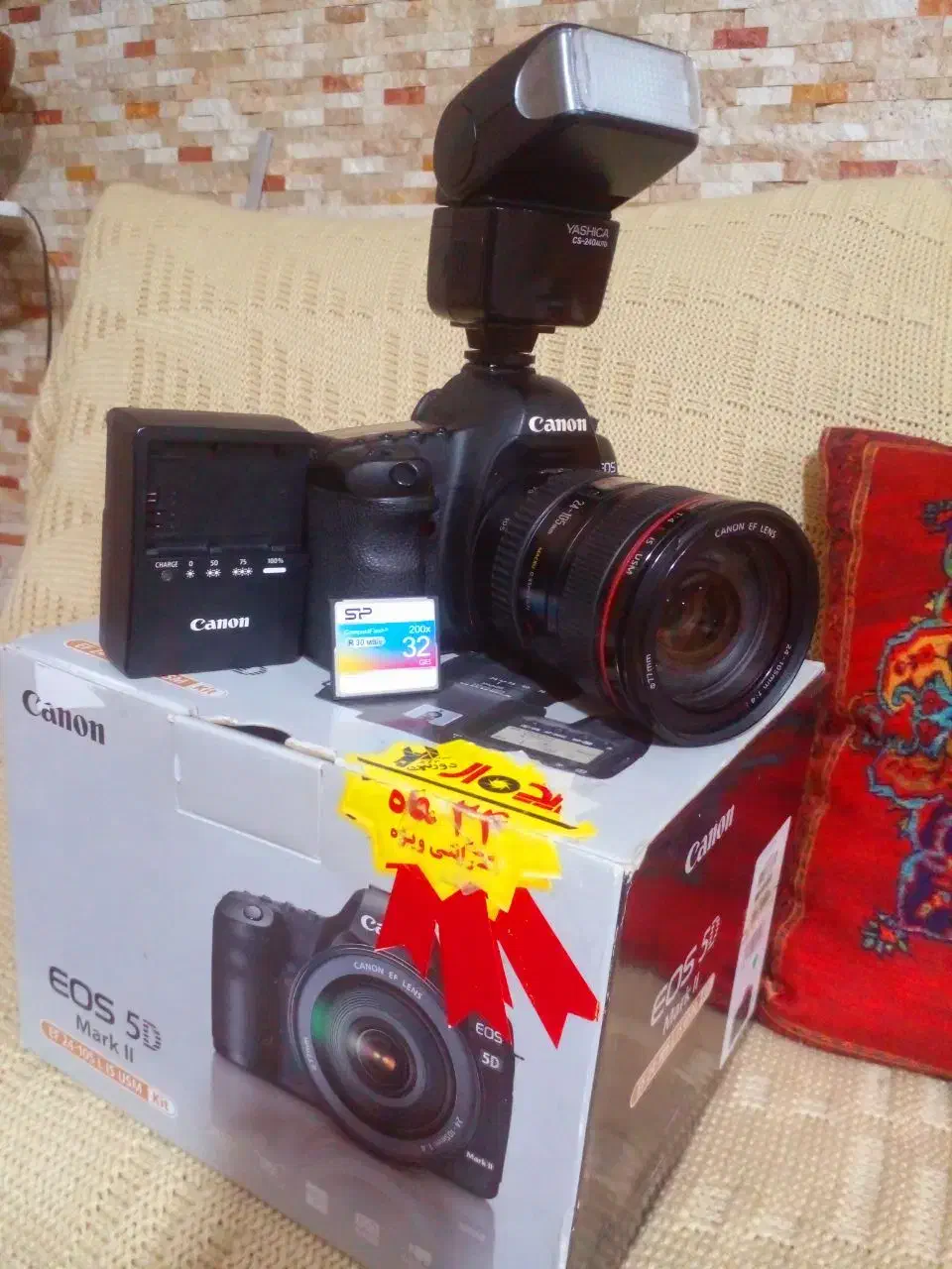 کانن 5d لنز 24/105 کیت|دوربین عکاسی و فیلمبرداری|ری, سیزده آبان|دیوار