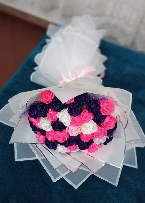 گل ربانی متری بزرگ|گل مصنوعی|رشت, لاکان|دیوار