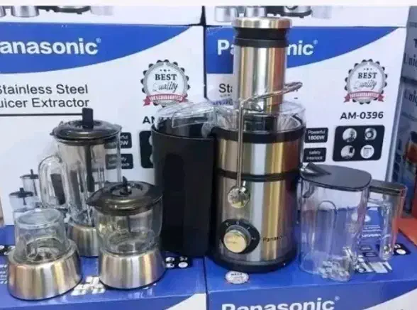 آبمیوه گیری 4کاره پاناسونیک 1800وات|آبمیوهگیر و آبمرکباتگیر|تهران, شوش (باغ آذری)|دیوار