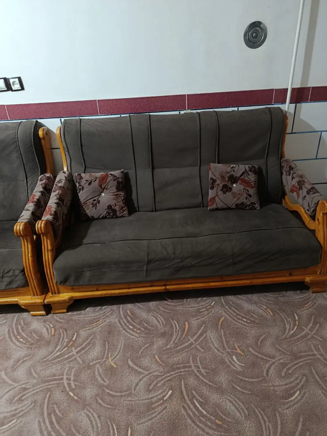 مبل چوبی|مبلمان خانگی و میز عسلی|آزادشهر, |دیوار