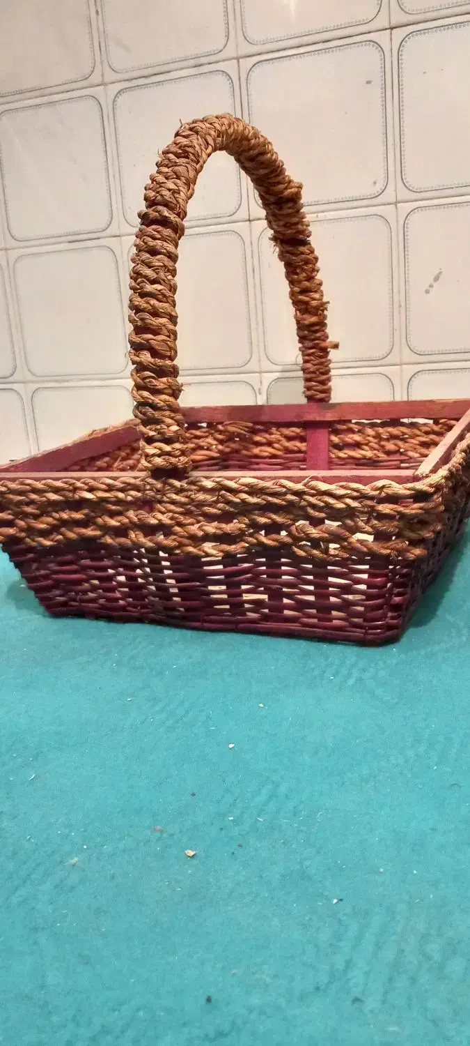 سبد حصیری|صنایع دستی و سایر لوازم تزئینی|ری, سیزده آبان|دیوار