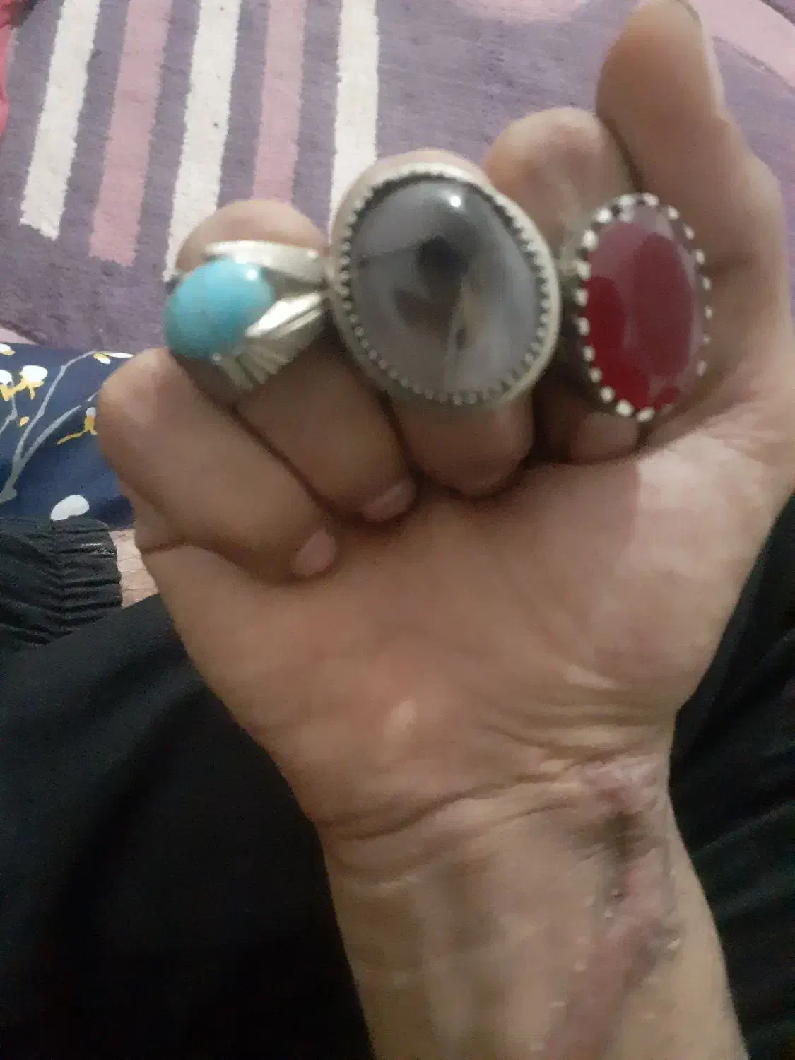 انگشترمقره عیار پایین|جواهرات|اهواز, پادادشهر|دیوار