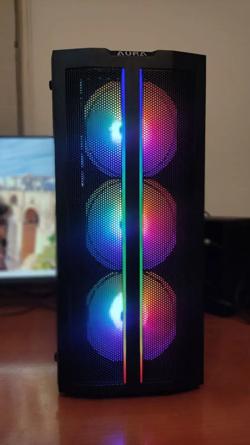 کیس گیمینگ و رندرینگ i5 نسل۱۲ رم ۱۶ گرافیک ۸|رایانه رومیزی|شیراز, سینما سعدی|دیوار