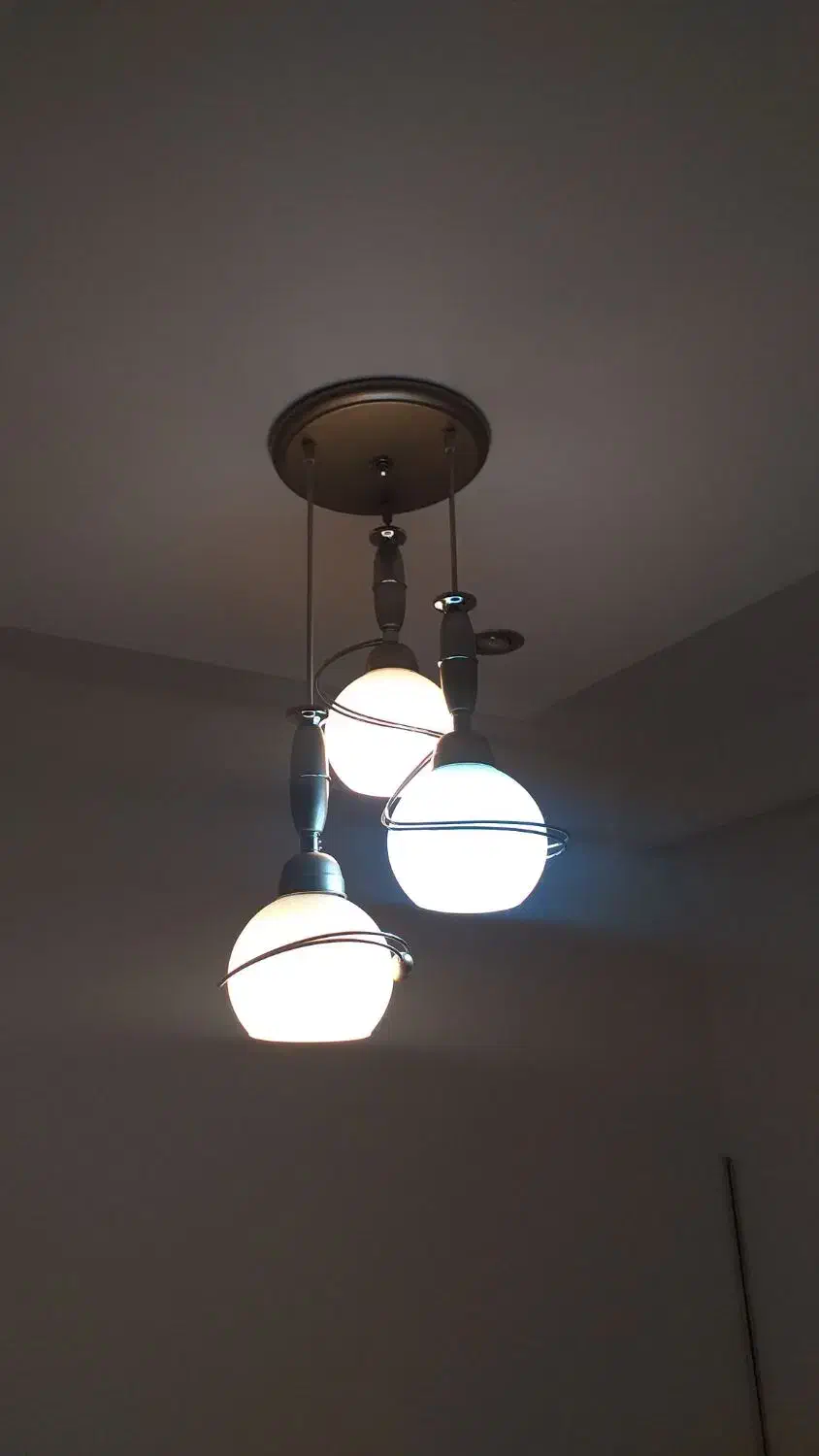 لوستر اتاق خواب|لوستر و چراغ آویز|کرج, باغستان|دیوار