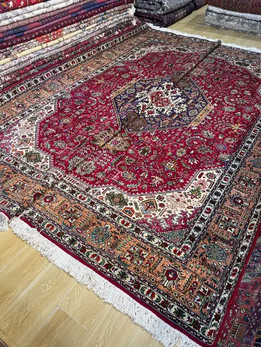 جفت فرش ۹ متری اذرشهر تبریز طرح هریس|فرش|تهران, سلسبیل شمالی|دیوار