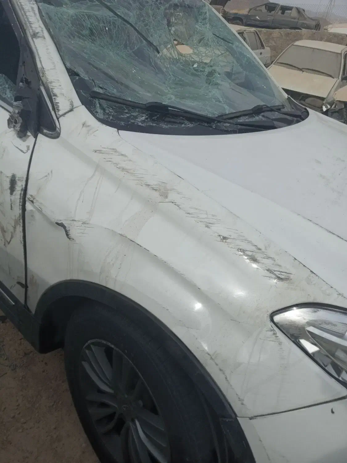 تیگو مدل ۹۵ تصادفی|خودرو سواری و وانت|شهریار, شهرک وائین|دیوار