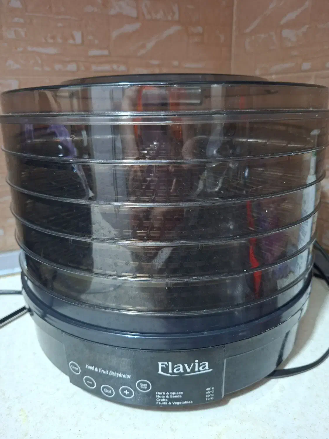 دستگاه میوه خشک کن نوع اصلا کار کرده نیست|سایر لوازم برقی|رشت, ساغری سازان|دیوار