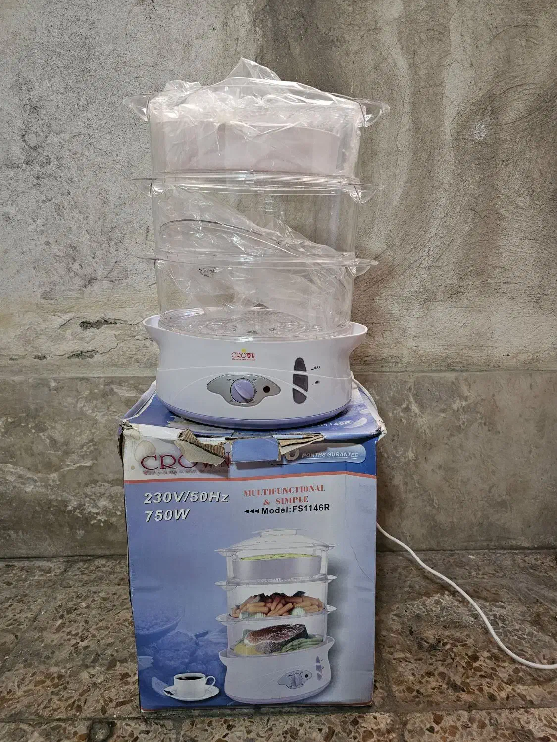 بخارپز  crown|اجاق گاز و لوازم برقی پخت‌وپز|تهران, هفت چنار|دیوار